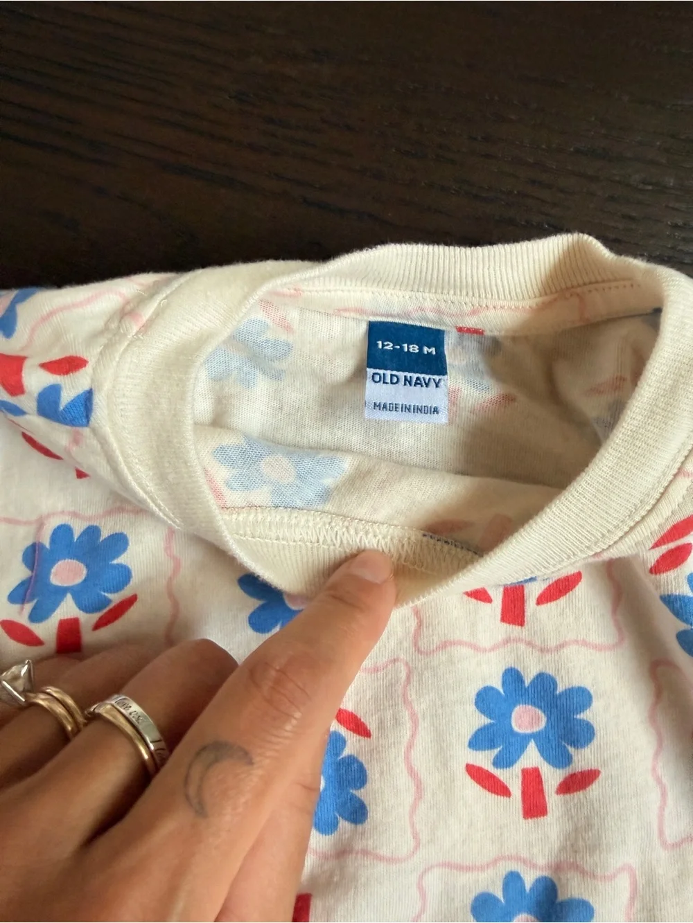 OLD NAVY Kid Floral Two-Piece Skirt Set - 12-18 M